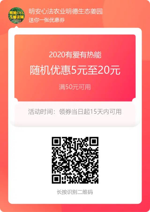 亲！您有多少姜积分？！春节促销特惠优惠劵折扣特惠！送日历海报姜汤保温杯！暖心暖身~