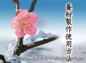[姜的应用分享] 姜粉制作与使用方法及用姜粉刷牙